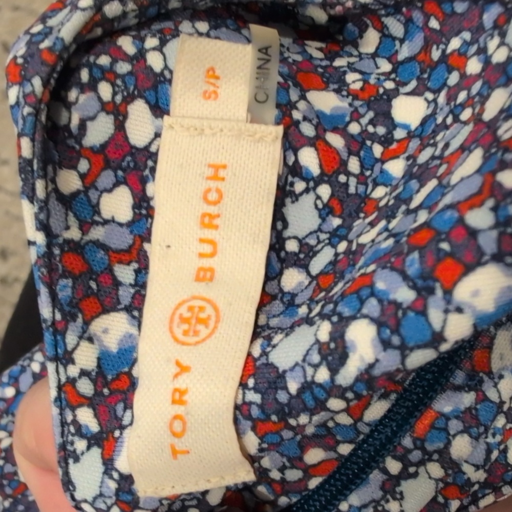 Tory Burch Carlotte Wildflower-Print Long-Sleeve Dress - Picture 4 of 8